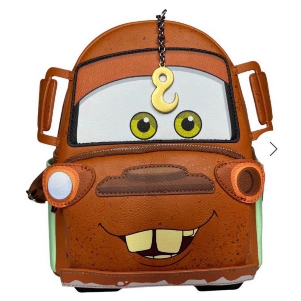 Loungefly Tow Mater Cosplay Mini Backpack
